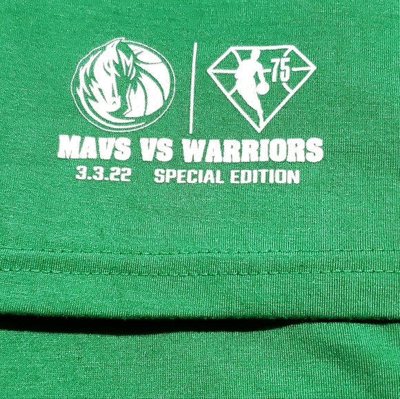 DALLAS MAVERICKS SPECIAL EDITION T-SHIRT. MENS Sz:XL GAME GIVEAWAY, RETRO LOGO - Picture 4 of 8